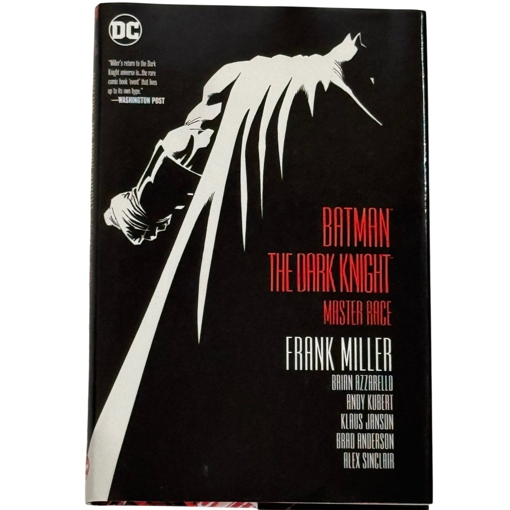 Batman The Dark Knight Master Race Hardcover Frank Miller DC Comics